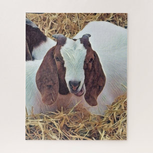 CUTE GOAT JIGSAW PUZZLE