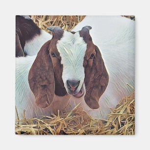 CUTE GOAT MAGNET