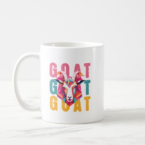 Cute Goat minimalist style art Coffee Mug