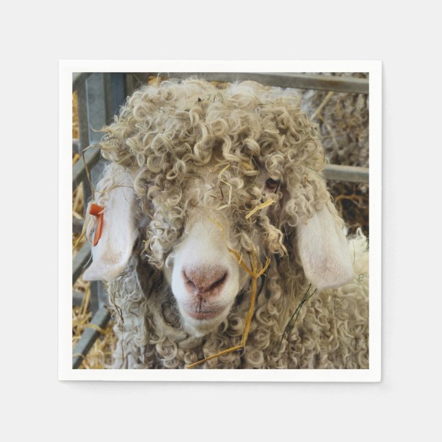 CUTE GOAT   NAPKINS (Front)