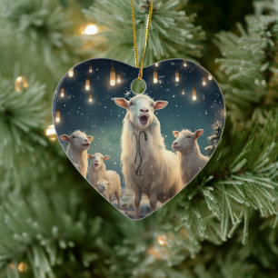 Cute Goat Ornament Decor, Gifts for Goat Lovers
