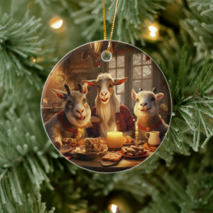 Cute Goat Ornament Decor, Gifts for Goat Lovers