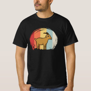 Cute Goat Retro T-Shirt