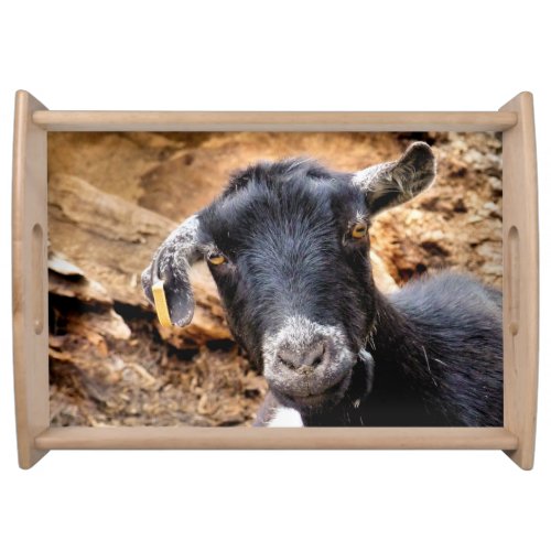 CUTE GOAT SERVING TRAY