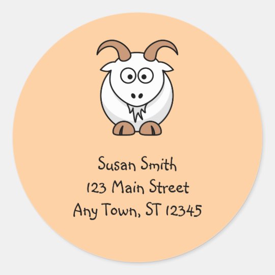 Cute Goat Sticker