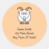 Cute Goat Sticker