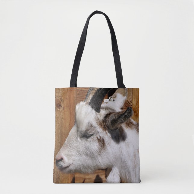 CUTE GOAT TOTE BAG (Front)