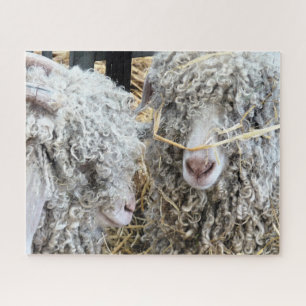 CUTE GOATS JIGSAW PUZZLE