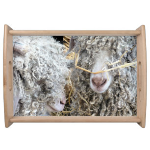 CUTE GOATS SERVING TRAY