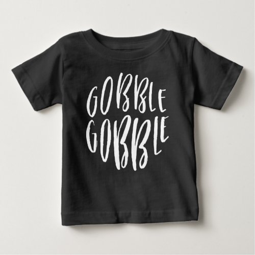 Cute Gobble Gobble Kids Thanksgiving T_Shirt