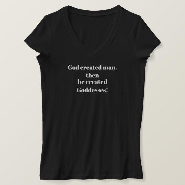 Cute Goddess T-Shirt (Design Front)