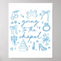 Cute Going To The Chapel Bride Engaged Bachelorett