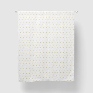 Cute Gold Stars Kids Room Nursery Wall Decor White Blackout Curtains