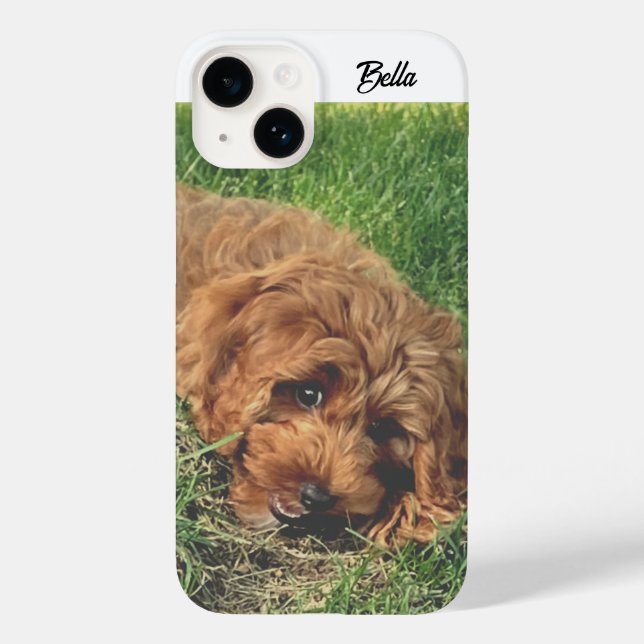 Cute Golden Doodle Case-Mate iPhone Case (Back)