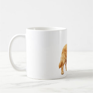 Cute Golden Retriever Dog Coffee Mug