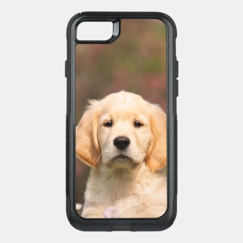 Cute Golden Retriever Dog Puppy Pet Animal _ on OtterBox Commuter iPhone SE87 Case