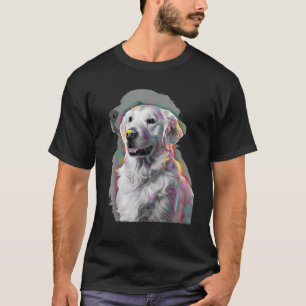 Cute Golden Retriever Gifts Christmas Women Men Ki T-Shirt