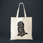 Cute Goldendoodle Labradoodle Tote Bag<br><div class="desc">Cute Goldendoodle Labradoodle Tote Bag- All you need is love and a Doodle</div>