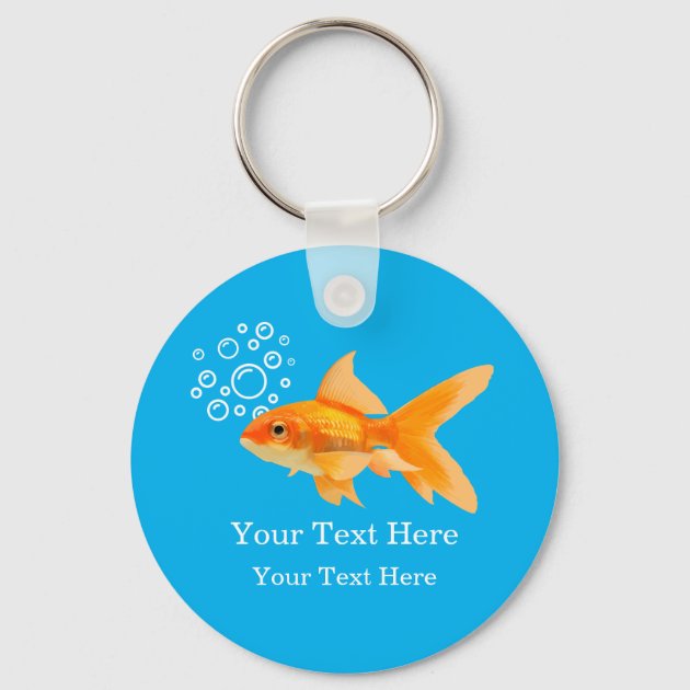 Cute on sale fish keychain