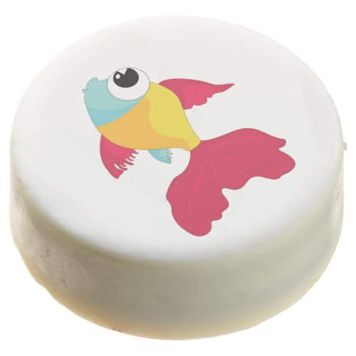 Cute Goldfish Popular Custom Cartoon Design Chocolate Covered Oreo