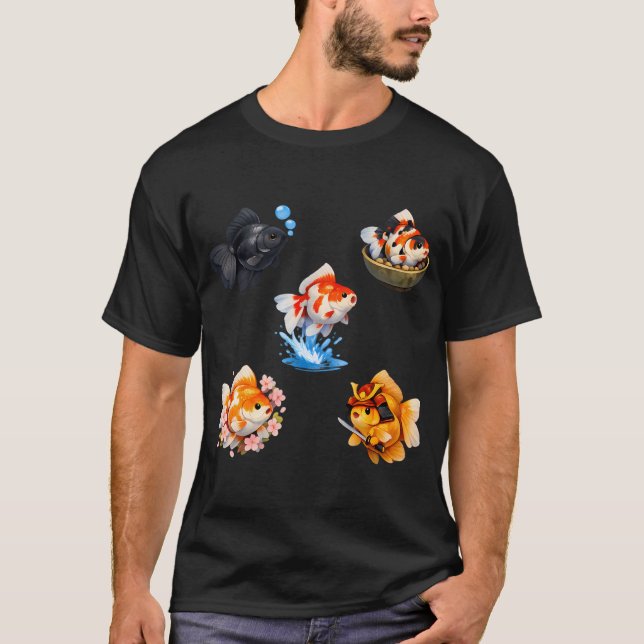 Cute Goldfish T-Shirt (Front)