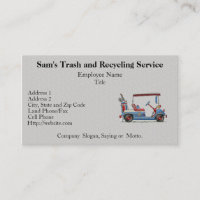 Cute Golf Cart Business Card