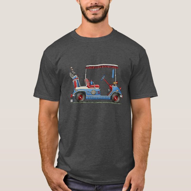 Cute Golf Cart T-Shirt (Front)