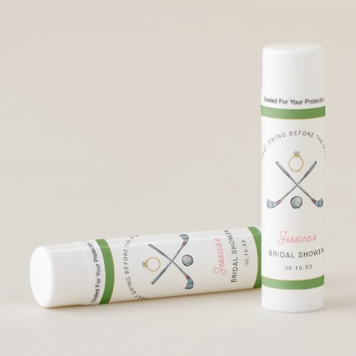 Cute Golf theme Bridal Shower Party Favor