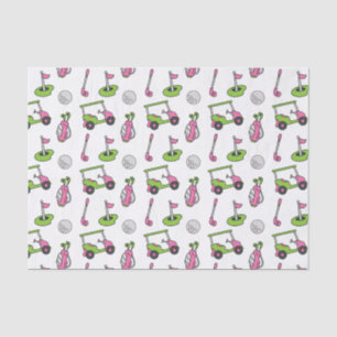 Cute Golf Tissue Paper