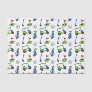 Cute Golf Tissue Paper