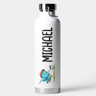 Cute Golfing Birdie Water Bottle