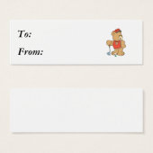 Cute Golfing Golfer Bear (Front & Back)