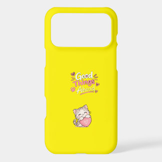Cute Good Things Floral Cat Phone Case