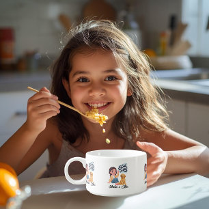 Cute “Good Vibes” Team Personalized Bowl
