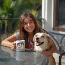 Cute “Good Vibes” Team Personalized Mug