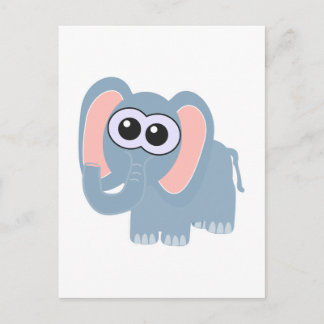 Cute Goofkins elephant Postcard