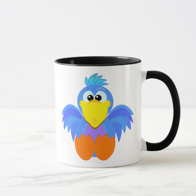 Cute Goofkins goofy bird Mug (Right)