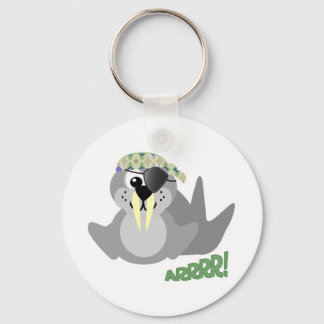 Cute Goofkins pirate walrus Keychain