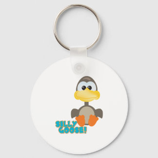 Cute Goofkins silly goose Keychain