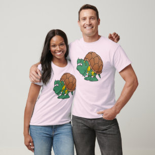cute goofy cartoon turtle character T-Shirt