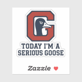 Cute Goose Decal for Laptop Water Bottle