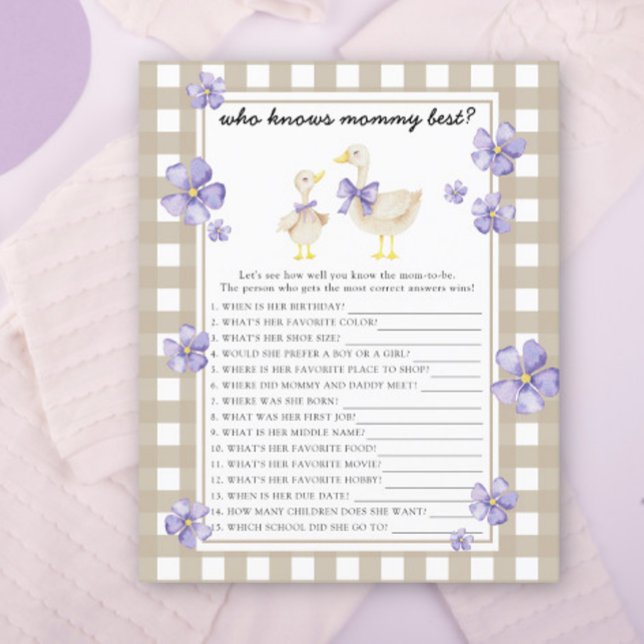 Cute goose - Who knows mommy best (Creator Uploaded)