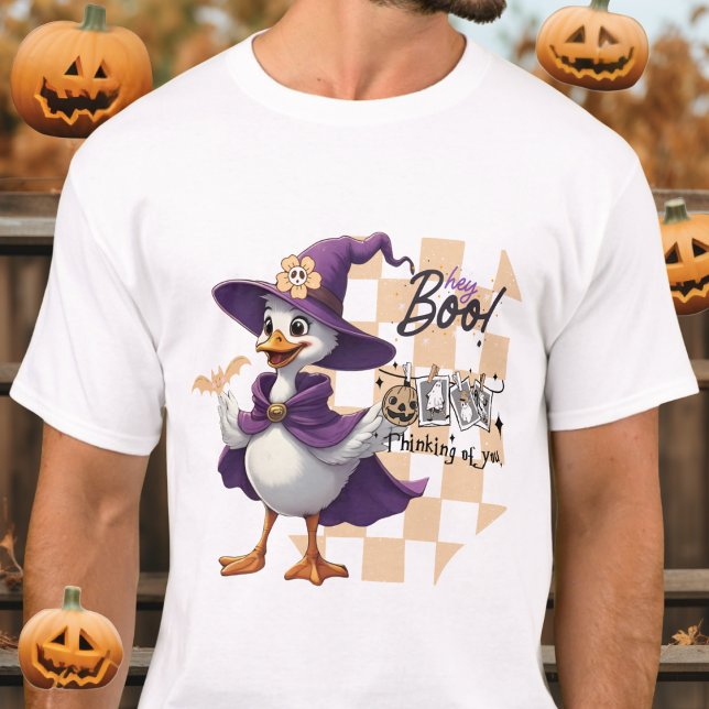 Cute Goose Witch Shirt  Pastel Halloween Tee (Ghostlight Goose Witch – Thinking of You Tee
Even the spooky ones need a friend.)
