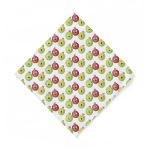 Cute gooseberry trio singing cartoon bandana