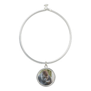 CUTE GORILLA BANGLE BRACELET