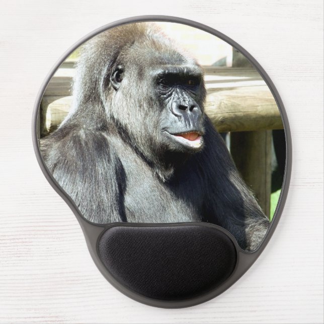 CUTE GORILLA GEL MOUSE PAD (Front)