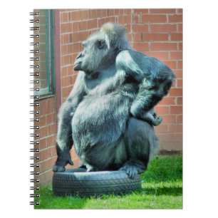 CUTE GORILLA NOTEBOOK