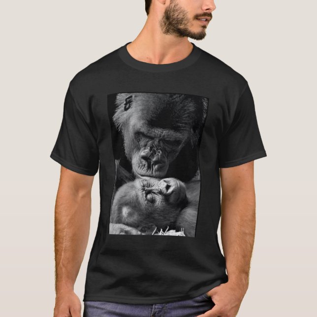 CUTE GORILLA TAG pfp Maker  Graphic  T-Shirt (Front)