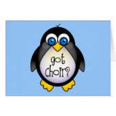 Cute Got Choir Penguin Gift (Front Horizontal)