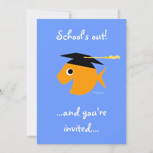 Cute Graduation Party Invitation